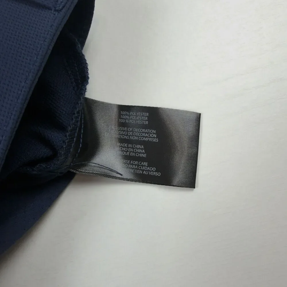 NWT Banana Republic Flat Front Pant Performance Mens 30x28 Blue 100%Polyester
